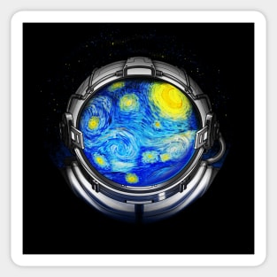 Starry Night Universe Sticker